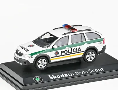 Obrázek produktu pro _Škoda Octavia II Combi Scout (2007) - Polícia ABREX 1:43