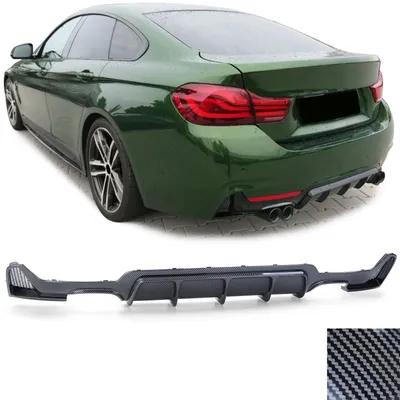 Produktbild von Diffusor CARBON OPTIK für BMW F32 F33 F36 2013-2021 mit M-Paket Heckdiffusor