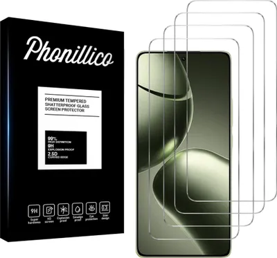 Immagine prodotto di Vetro temperato per Xiaomi 14T / 14T PRO [4 pezzi] Pellicola protettiva antigraffio resistente Phonillico®