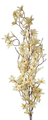 Image de Clayre & Eef Fleur artificielle 110 cm jaune plastique