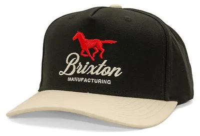 Obrázok produktu pre Kappe Brixton – Športová čiapka typu snapback – Čierna/biela