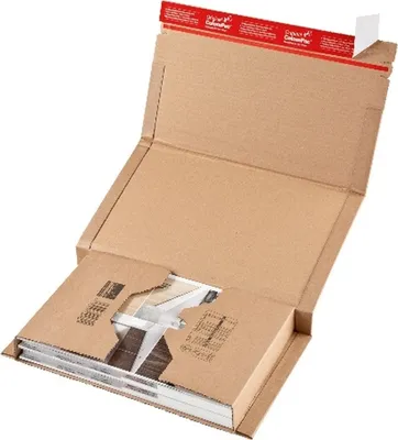 Produktbild von Versandverpackung 380x290x -80mm braun Packung mit 20 Stück