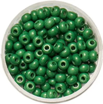 Produktbild von Rocailles farngrün satt 4,5 mm