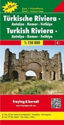 Produktbild von Türkische Riviera 1 : 150 000. Auto- und Freizeitkarte