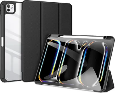 Image de Dux Ducis Toby Case avec rabat et support pour Ipad Pro 11 2024 - Noir