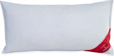 Produktbild von Künsemüller Classic Daunen Doppelkammer Kopfkissen 40 x 80 cm Dreikammer Kopfkissen mit stützenden Eigenschaften