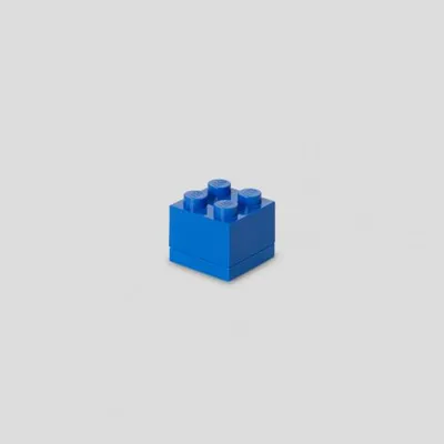 Produktbild von LEGO Mini Box 4 blau (blau)