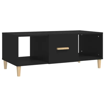 Produktbild von vidaXL Couchtisch Schwarz 102x50x40 cm Holzwerkstoff