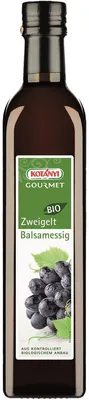 Zdjęcie produktu dla Kotanyi ekologiczny ocet Zweigelt mocny ocet balsamiczny z czerwonego wina 500ml