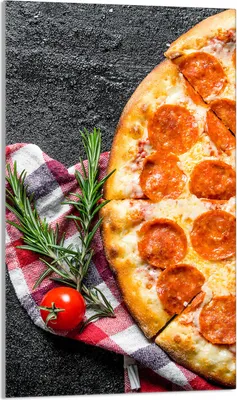 Produktbild von Herdabdeckplatte 30x52 Glaskeramikkochfeld Abdeckung Spritzschutz Glasplatte Deko Schneidebrett, Schiefer Pizza