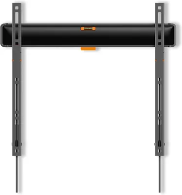 Productafbeelding van Vaste tv - Muurbeugel voor 32-77 inch - Veilig inklikken met ClickLoc - Ultra - Plat (2-2 cm wandafstand) - Belastbaar tot 50 kg -