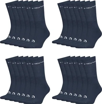 Produktbild von 12 Paar HEAD Uni Crew Socken Baumwolle Blend Sport Socks