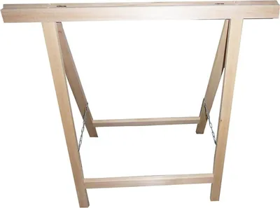 Produktbild von Holzklappbock 75x75 cm, klappbar, Universal