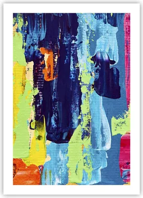 Produktbild von Poster - Poster ohne Rahmen - Abstraktion Design Grafik - 50x70 cm - Wand Bild - Wanddeko - Wandbilder - Kunstposter - Wandposter - Bilder - Kunstdruck - Wanddekoration - Wandbild - P2XPA50x70-3131