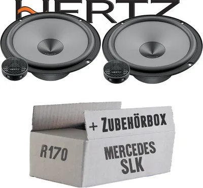 Produktbild von Hertz K 165 - KIT - 16,5cm Lautsprecher Komposystem - Einbauset passend für Mercedes SLK R170 Front - justSOUND