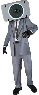 Immagine prodotto di Costume da Speakerman per bambini – Carnevale, Halloween