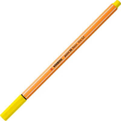 Image de STABILO point 88 Fineliner Jaune 1 pièce(s)