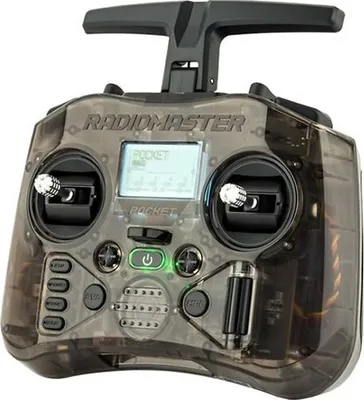 Produktbild von Radiomaster Pocket Radio Controller RC Fernsteuerung CC2500 Transparent Schwarz