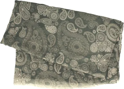 Paisley Trachtenschal von Hut-Breiter in grün