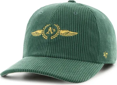 Produktbild von 47 Brand Adjustable Kord Cap - CLEAN UP Oakland Athletics