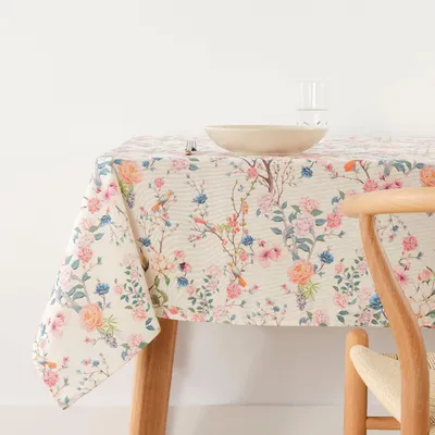 Produktbild von Fleckabweisende Tischdecke 180 x 180 cm aus 100% Baumwolle