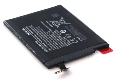 Produktbild von Akku für Nokia BV-4BW Li-Pol 3,8 Volt 3400 mAh schwarz.