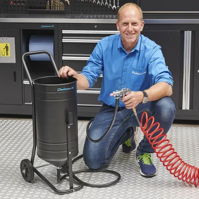 Productafbeelding van Mobiele zandstraler - 50 liter