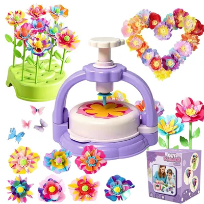 Productafbeelding van Creatieve Bloemenknutselset voor Kinderen