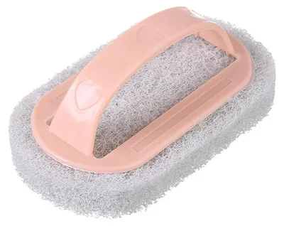 Produktbild von Küchenschwamm, Badewanne, Pool, Scheuerbürste mit Griff, praktischer Badeschrubber mit Griff für