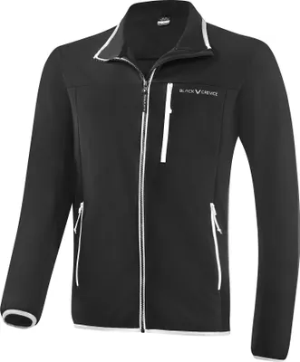 Produktbild von BLACK CREVICE - Herren Second Layer - Fleecejacke | Farbe: Schwarz | Größe: XL