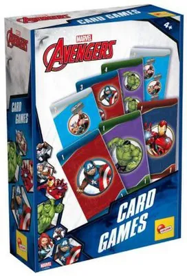 Produktbild von AVENGERS Karten Spiel (IN DISPLAY OF 12 PCS)