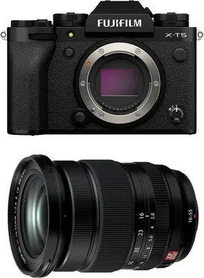 Immagine prodotto di FUJIFILM X-T5 Nero + XF 16-55mm f/2.8 LM WR II