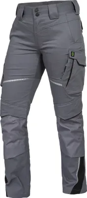 Produktbild von Leibwächter Damen Bundhose Flex-Line FLXDH27 Gr. 36 grau/schwarz