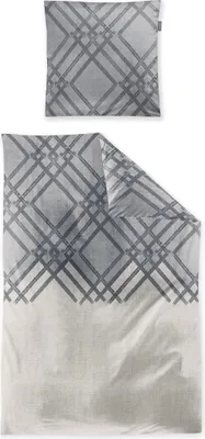 Produktbild von Irisette GmbH & Co. KG Edel-Feinbiber Bettwäsche Set Koala 8529 Farbe grau Größe 155x220+80x80