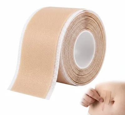 Immagine prodotto di Cerotti in silicone per cicatrici, 4 cm x 150 cm, adatti per interventi di cesareo e chirurgia