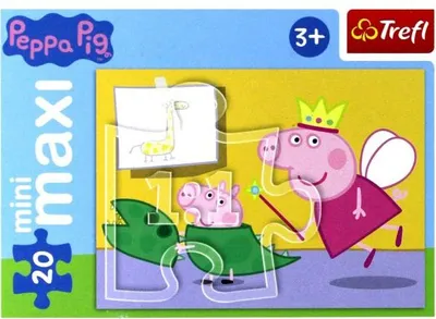 Produktbild von TREFL 20 el. miniMaxi - Zabawy Świnki Peppy 1