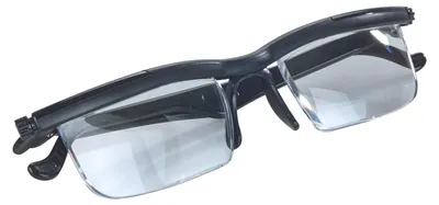 Produktbild von Maximex Seeplus Zoom Lesebrille, schwarz, einstellbar von +0,5 bis +4 Dioptrien