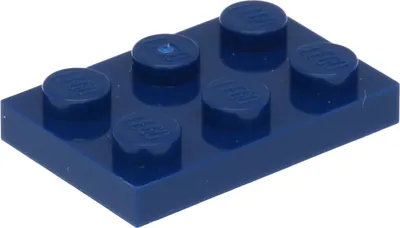 Produktbild von Lego® 2x3 Platten 3021 - 250 Stück Dunkelblau