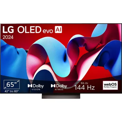 Produktbild von LG OLED65C43LA OLED evo TV (Flat, 65 Zoll / 165 cm, OLED 4K, SMART TV)
