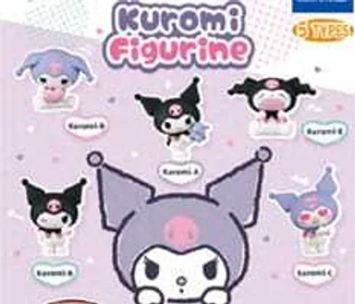Produktbild von Sanrio Twinchees Minifiguren Kuromi 5 cm Display (24)