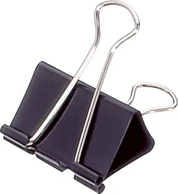 Produktbild von Soennecken Zacisk składany 1561 50x25mm czarny 12 sztuk/opak.