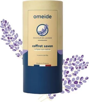 Produktbild von Seifenset Omeide – Lavendelduft – Graine Creative