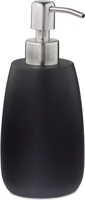 Obrázok produktu pre relaxdays 10031061_46 relaxdays Seifenspender schwarz 300,0 ml