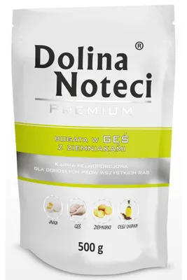 Produktbild von Dolina Noteci 5902921300830, Adult, jede Rasse, Riese (≥45 kg), Groß (26-44 kg), Mittelgroß (11-25 kg), Kartoffel, Geflügel, 500 g