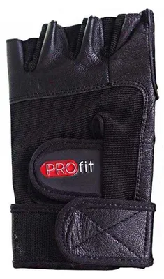 Obrázek produktu pro ProFit - rukavice bez prstů pro muže/ženy unisex, kulturistika PP10496 (XL) (černé)