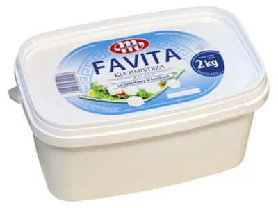 Zdjęcie produktu dla Mlekovita Ser Favita Kuchmistrza w kostkach 2kg
