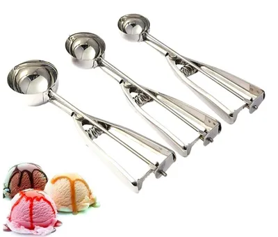 Kugelausstecher-Set, 3 Stück, Edelstahl, spülmaschinengeeignet