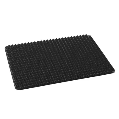Produktbild von Backmatte Pyramid Pan | Diät Silikon | Schwarz | hitzebeständig Unterlage Ablage