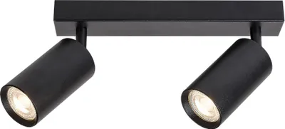 Immagine prodotto di Faretto da parete e soffitto nero GU10 2x25W Solo 2085 Rabalux