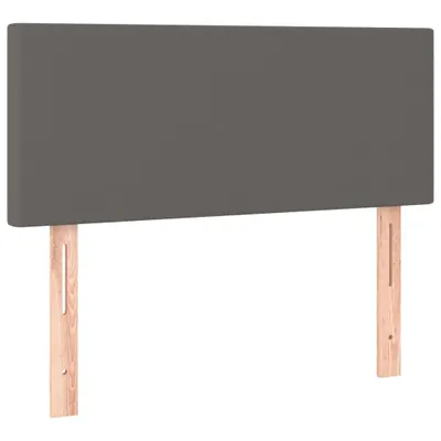 Immagine prodotto di vidaXL Testiera Grigio 100x5x78/88 cm Pelle finta